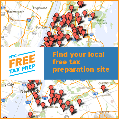 Click for map to find your local free tax prep site