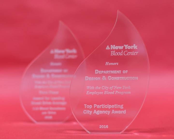 NYC Blood Center Award for NYCDDC