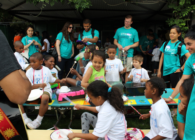 DHS and Free Arts NYC Hold Traveling Arts Summer Camp for Children
