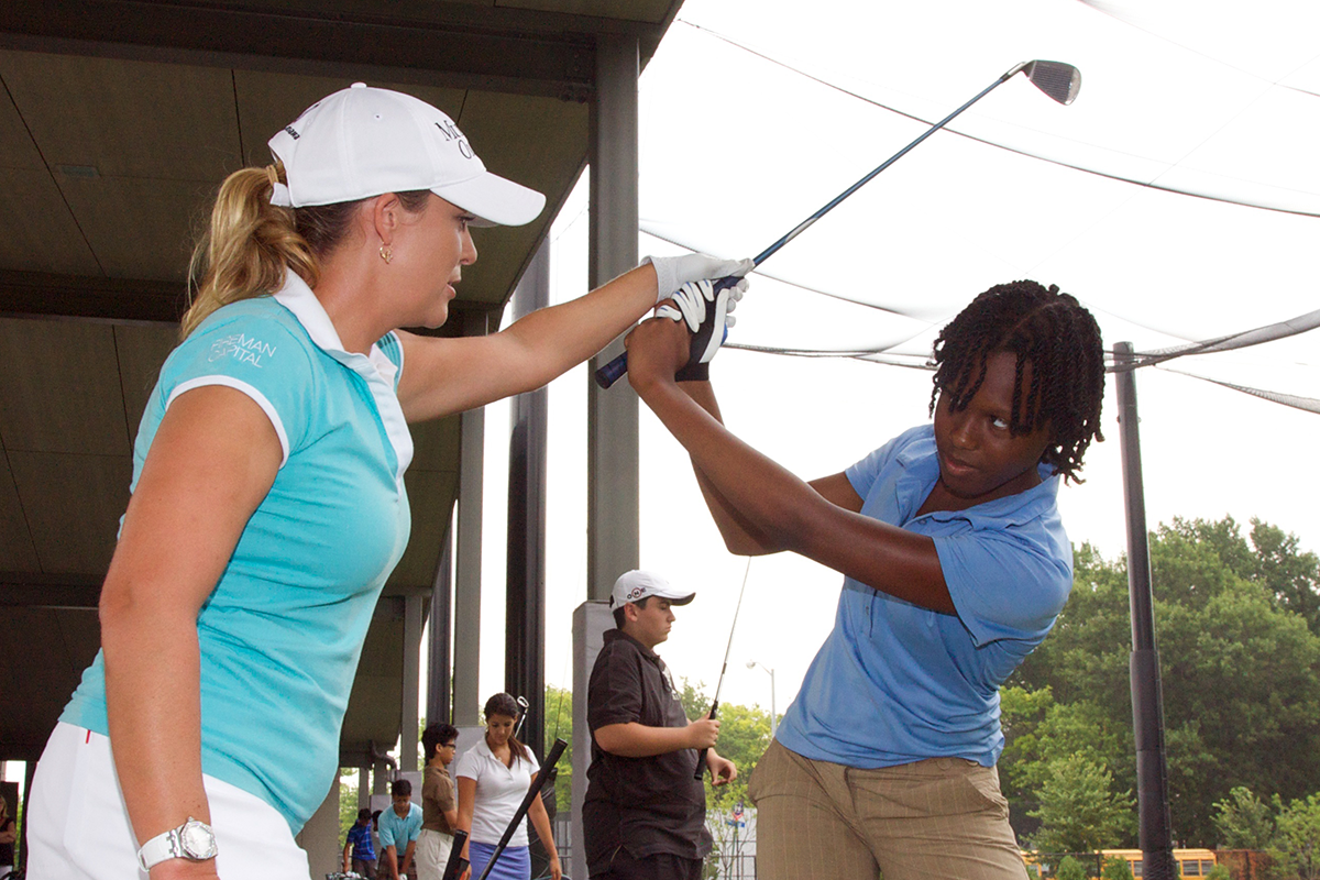 Golf with the Brooklyn and Queens Junior Golf Center