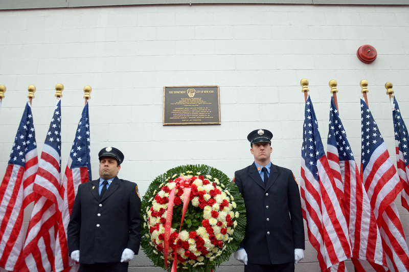 FDNY Marks 60th Anniversary of the Third Avenue Collapse in the Bronx with Plaqu
                                           