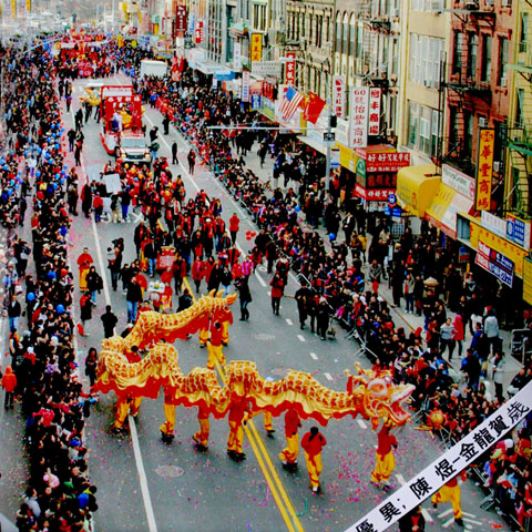 「chinatown parade new york」の画像検索結果