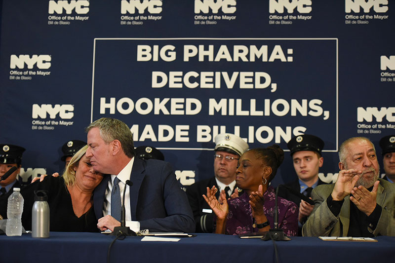 Mayor Announces Lawsuit Against Largest Opioid Manufacturers &amp; Distributors  | City of New York