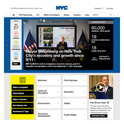 nyc.gov new homepage
