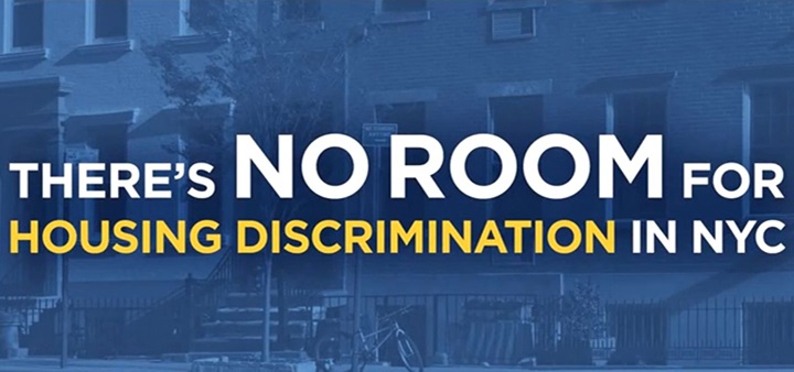 There's No Room for Housing Discrimination graphic