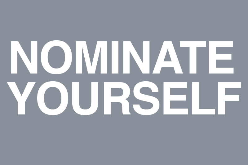 nominate yourself