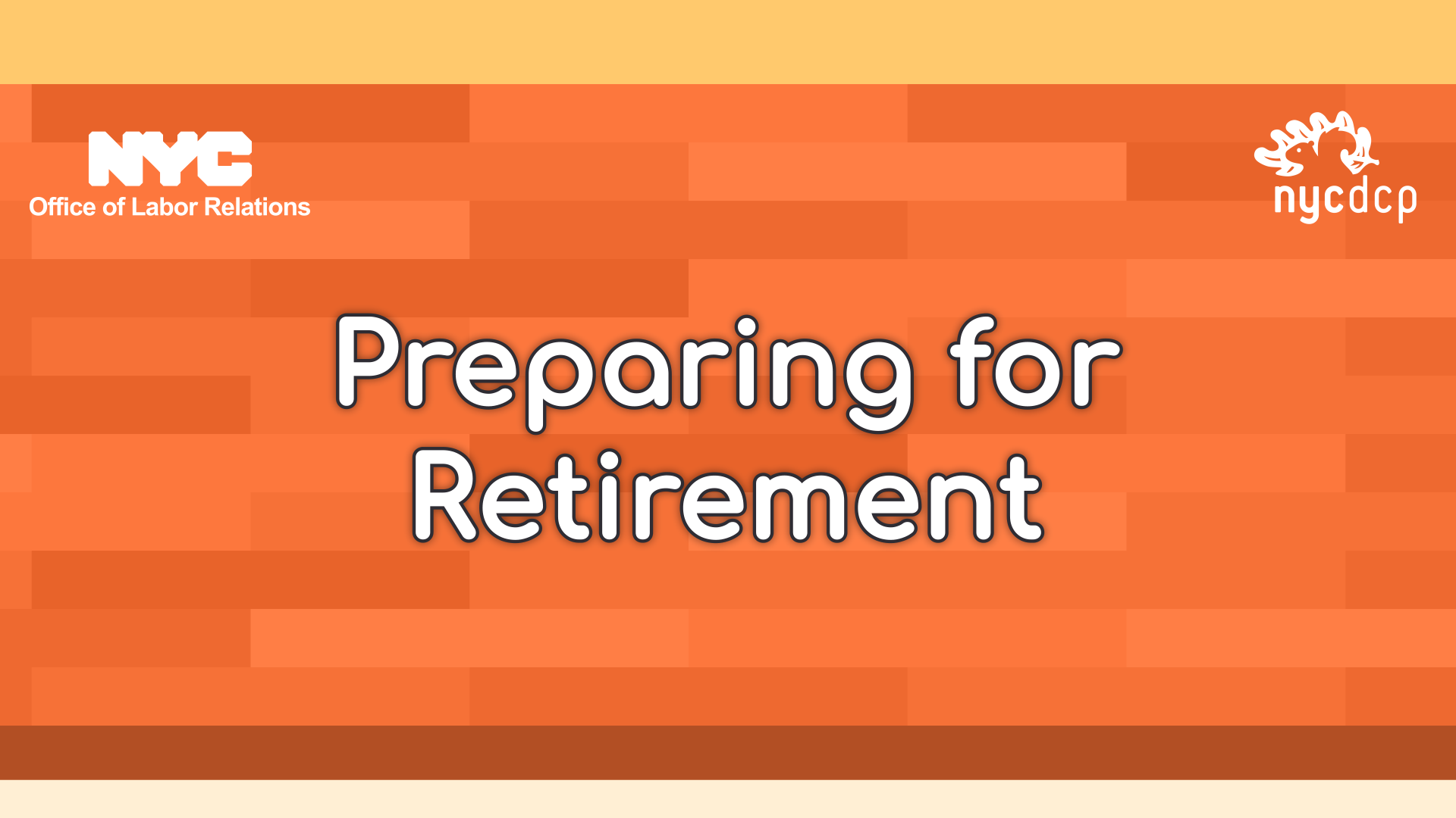 Preparing for Retirement video page