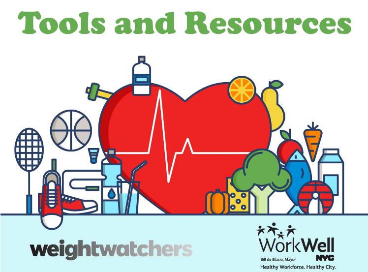 Weight Watchers Tools and Resources Banner