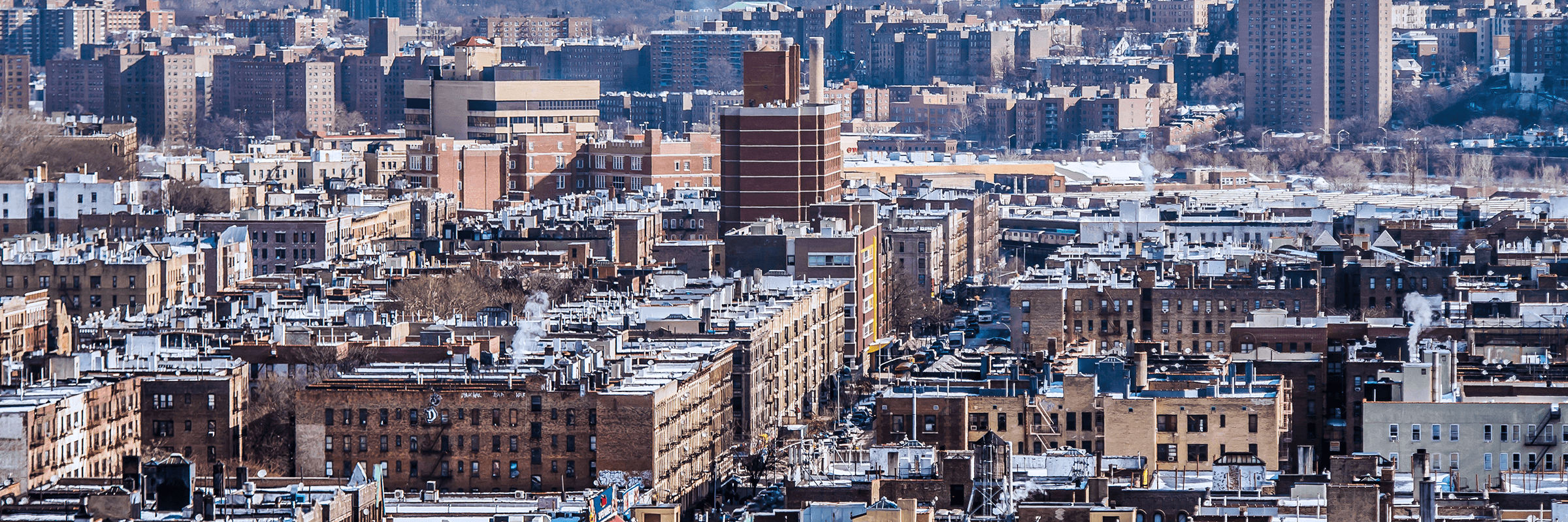 image of dense buildings in new york city
