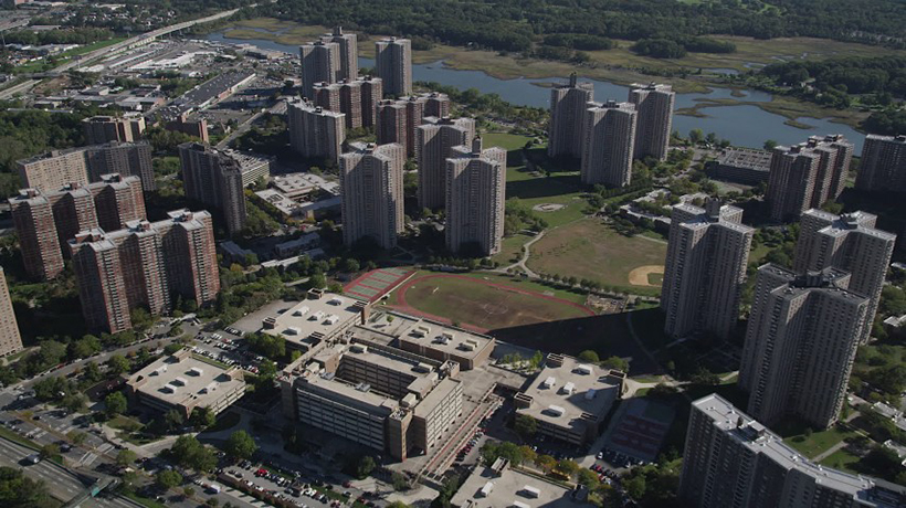 Aerial view of Co-op City
                                           