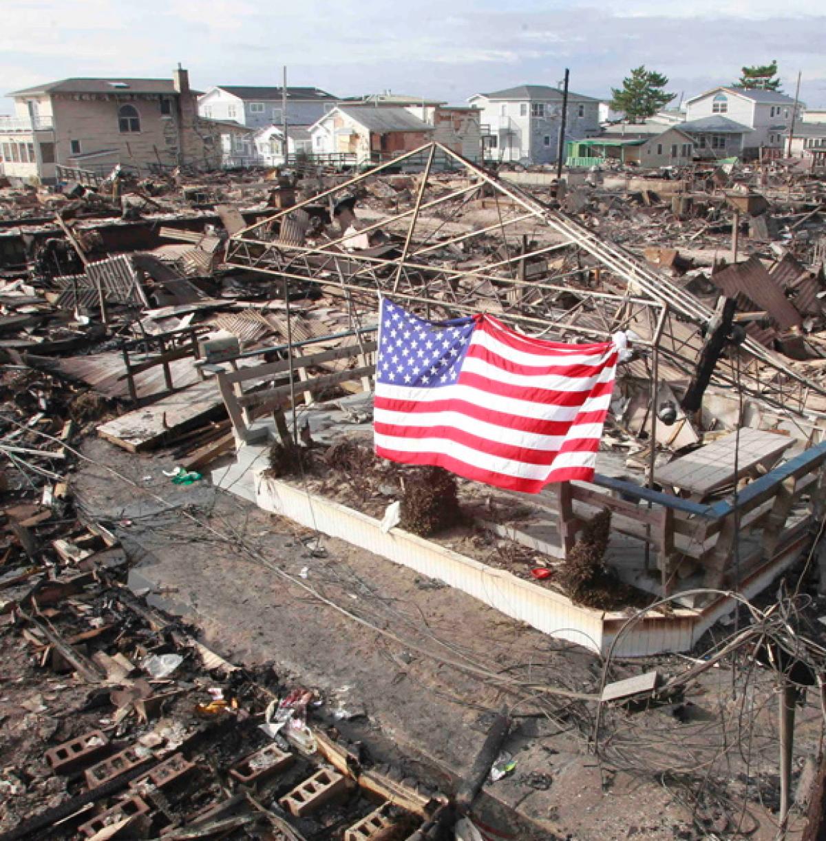 Breezy Point after Hurricane Sandy