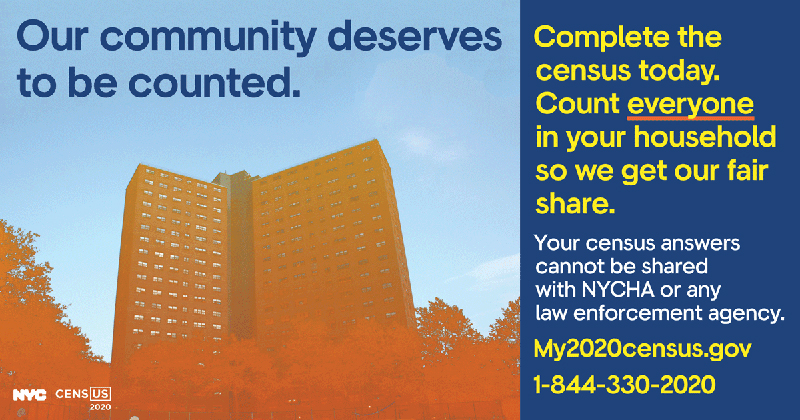Our community deservest to be counted.