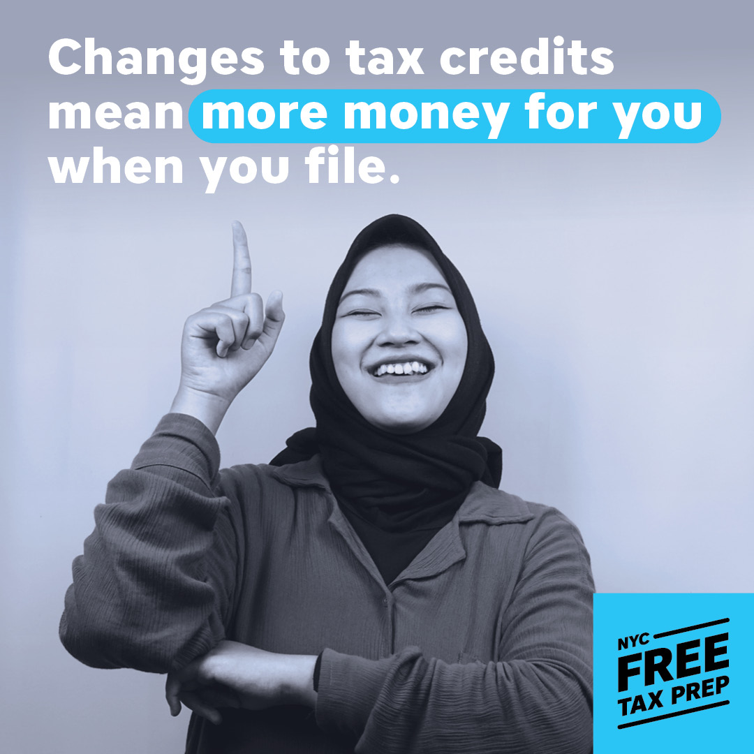 2022 tax season campaign ad in English