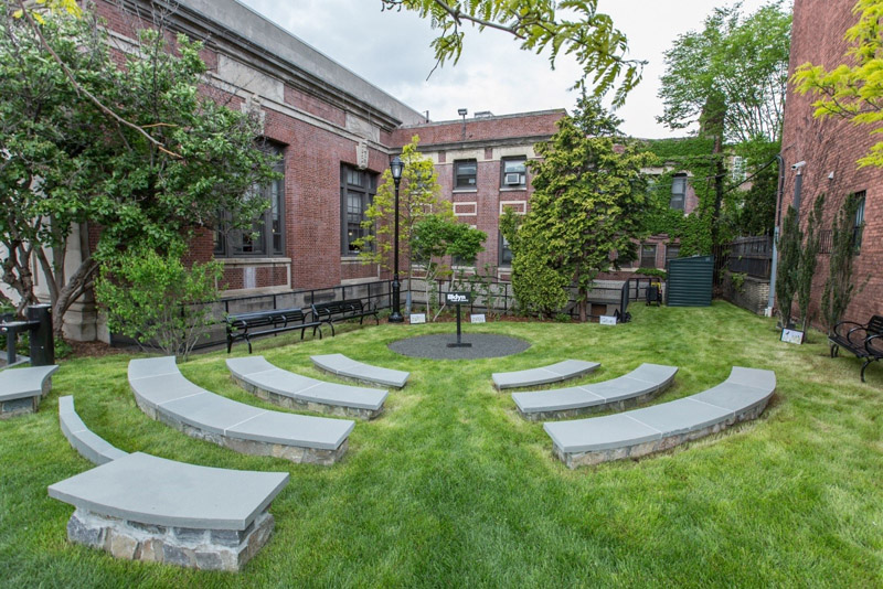 Park Slope Library Reading Circle and Storytelling Garden