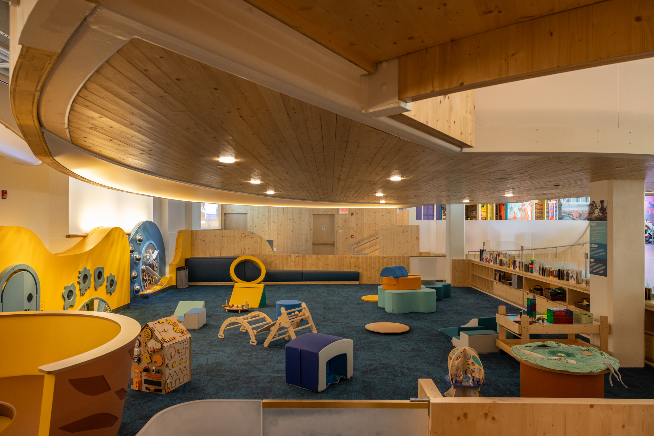 interior of new museum for children in the bronx