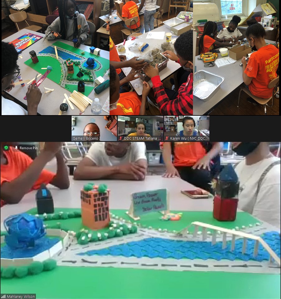 MS 394 students present their City of the Future