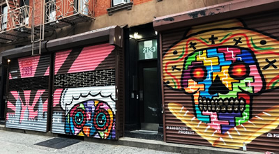 Storefront Murals 
In East Harlem