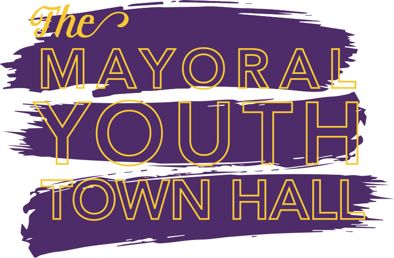DYCD - the mayoral youth town hall logo