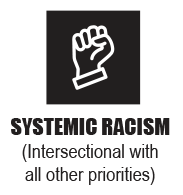 icon for NYC DYCD Youth Town Hall Priority: Systemic Racism