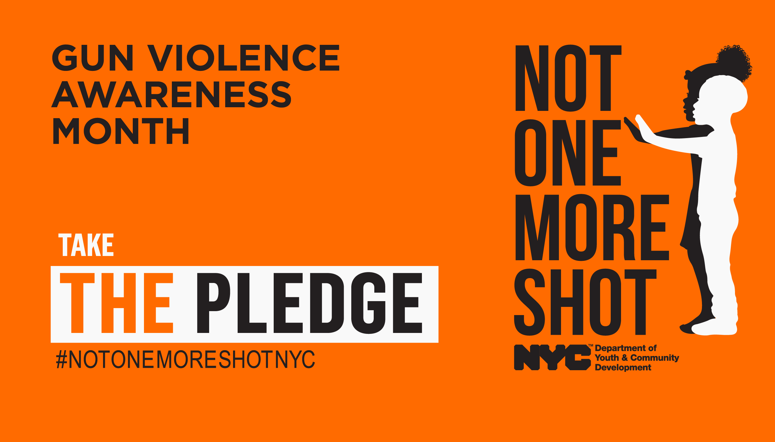 June is National Gun Violence Awareness month.
                                           