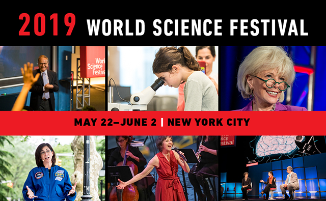 World Science Festival header. 