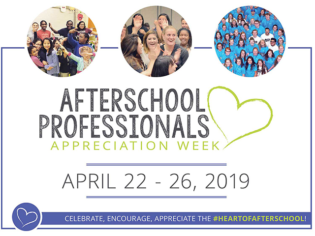 Afterschool Professionals Appreciation Week Banner