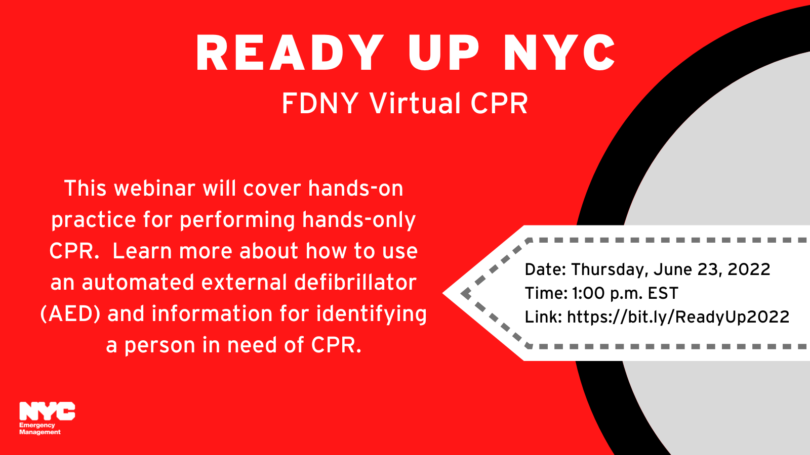 Ready Up NYC June 2022 webinar graphic
