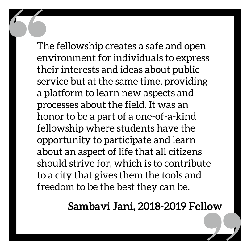Solomon Fellowship quote from alumna