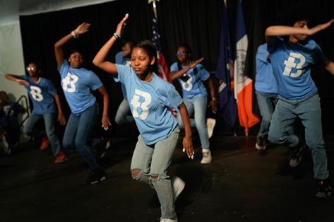  A performance by Boost Step Ministry at the 2023 Juneteenth Event at Gracie Mansion