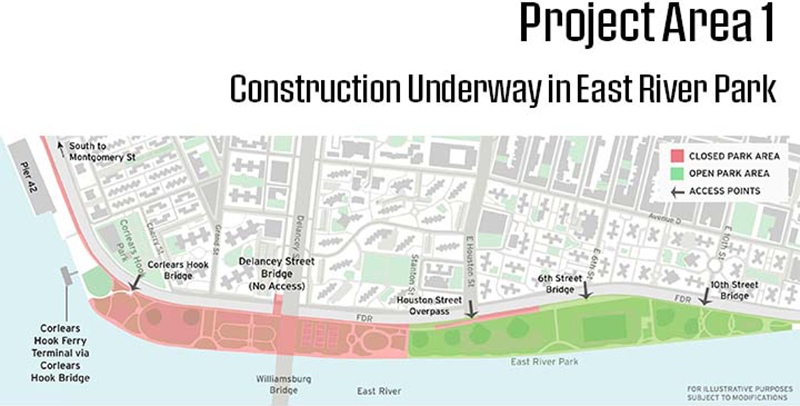 PA1 Construction Progress map