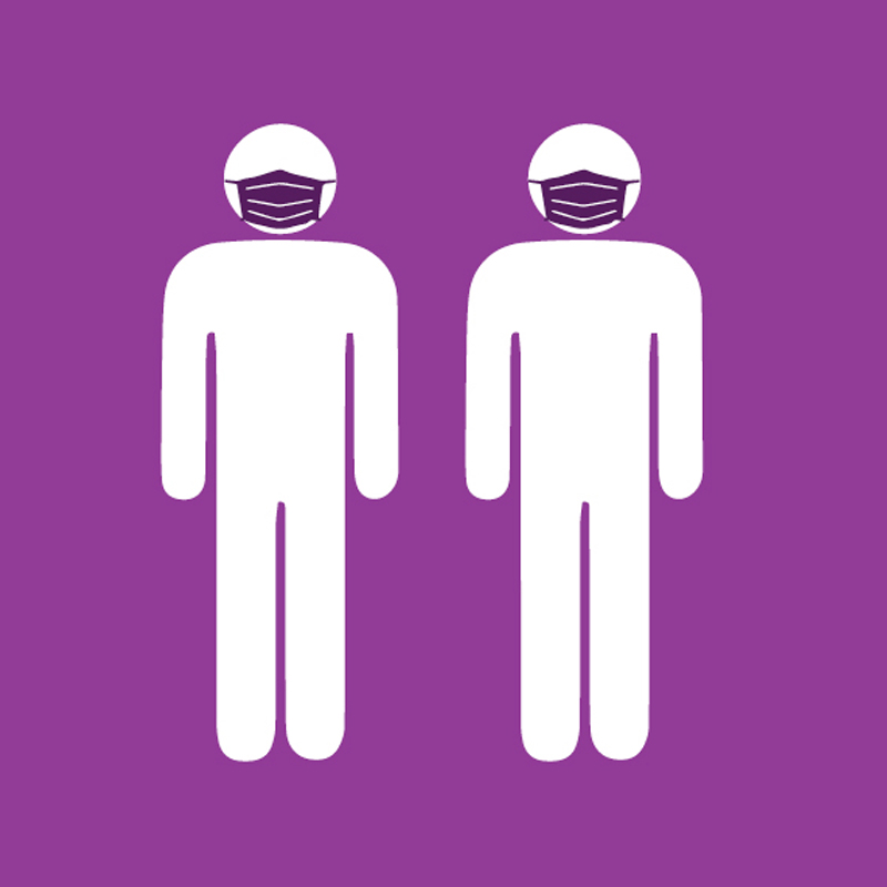 Graphic showing 2 people