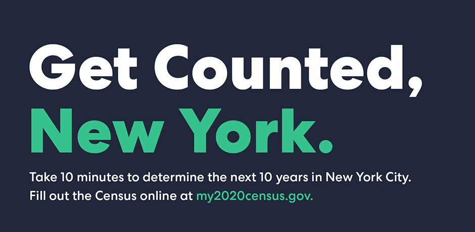 Get Counted, New York.
                                           
