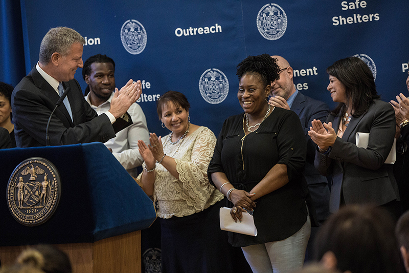 Mayor de Blasio: Comprehensive Homeless Services Plan Increases Focus on Prevention & Rehousing
