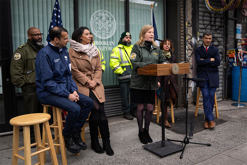 Sanitation Commissioner Tisch Announce $11 Million Commitment for New Street Cleaning Initiatives