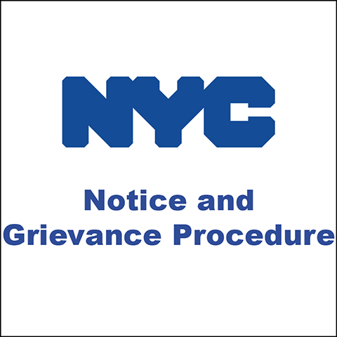 Logo for Notice and Grievance Protocol