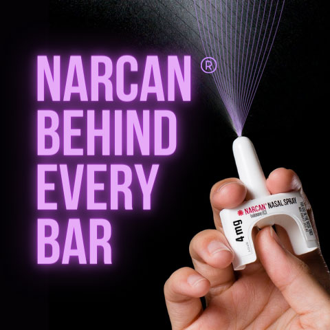 Logo for NARCAN® Behind Every Bar