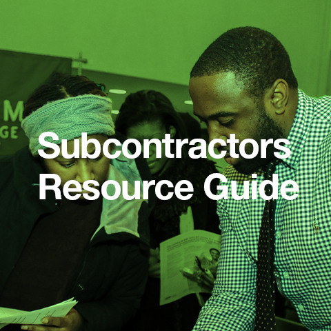 Logo for Subcontractors Resource Guide