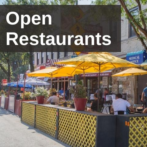 Logo for Open Restaurants