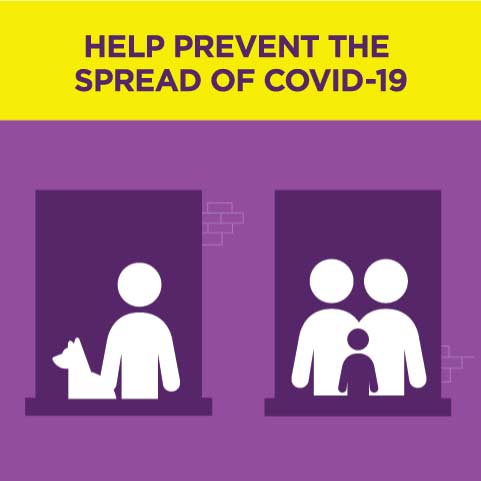 Logo for Help Prevent the Spread of COVID-19