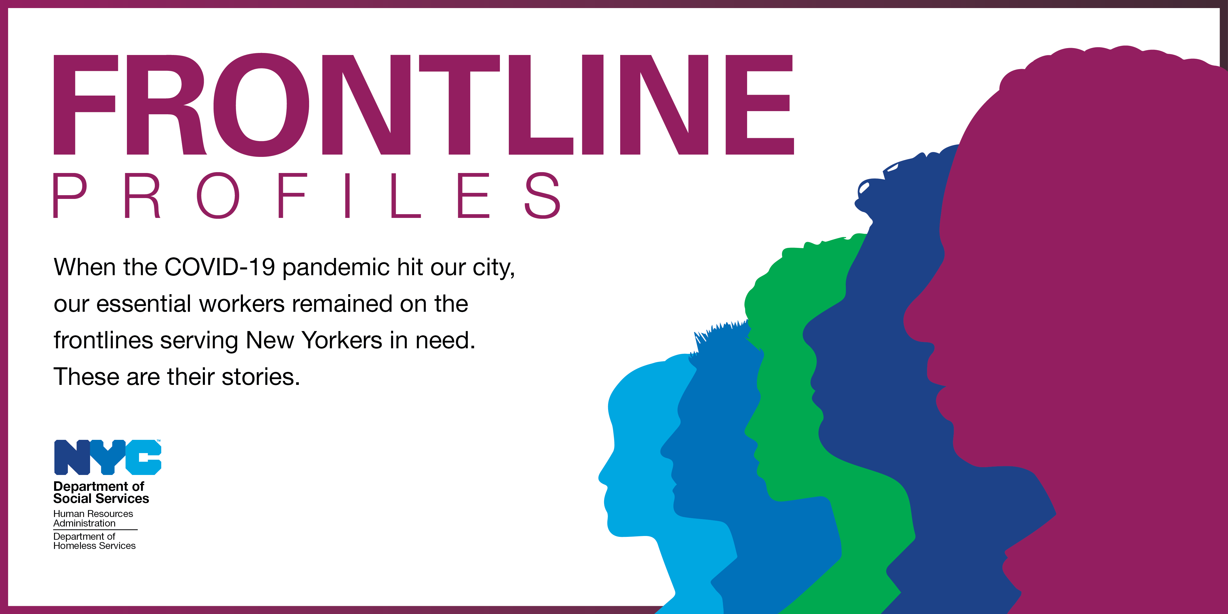 Frontline Profiles Banner