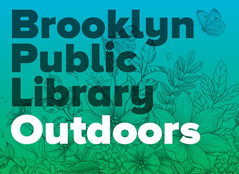 Brooklyn Public Library Outdoors logo
