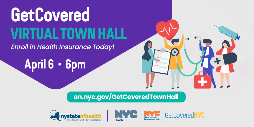 Get Covered Virtual Town Hall April 6