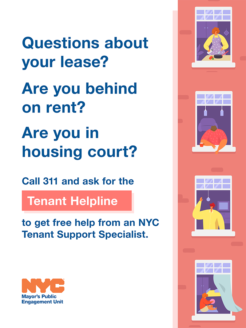 Questions about your lease? Are you behind on rent? Are you in housing court?