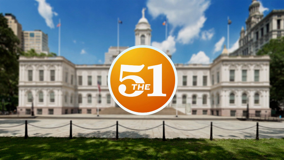 Photo of City Hall with The 51 logo