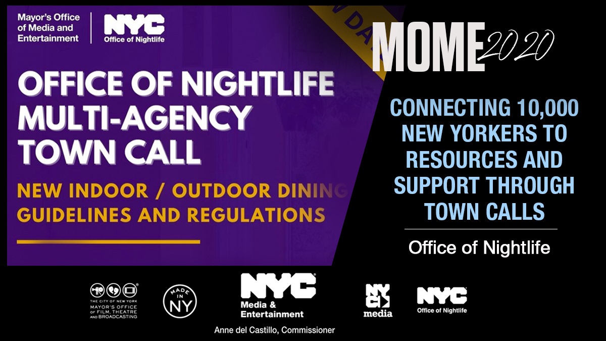 Office of Nightlife town calls