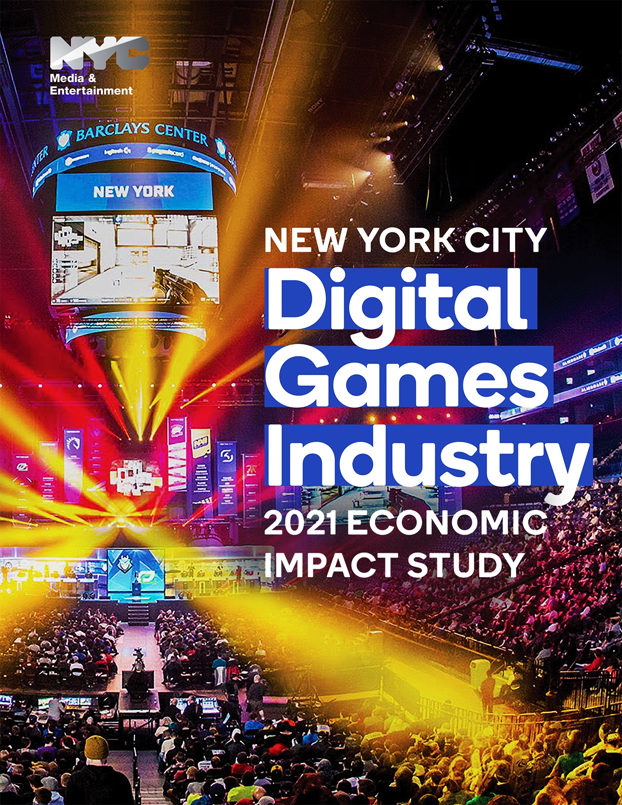 NYC Digital Games Industry Report cover