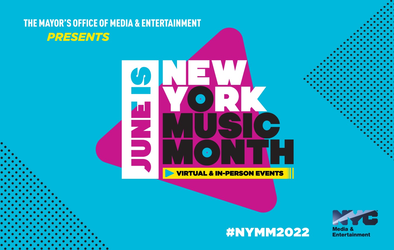 New York Music Month logo
                                           