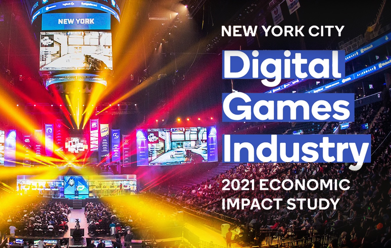 2021 NYC Digital Games Industry Economic Impact Study cover image
                                           