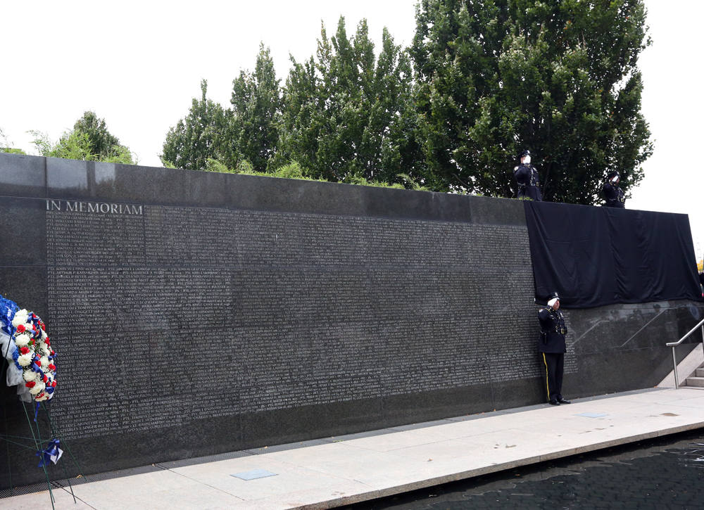 10-20-2016 Police Memorial Wall adds new names 