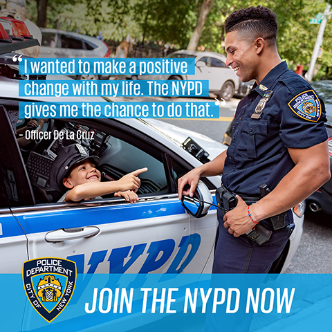 NYPD Recruitment Facebook link image